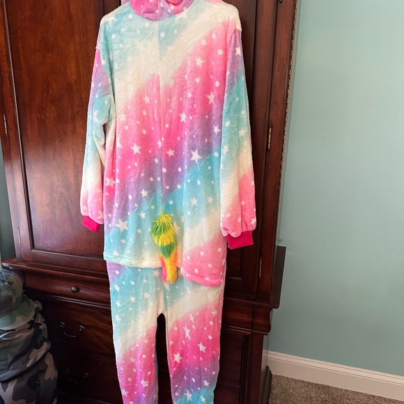 Unicorn costume. Onesie length is approximately 57” - Picture 4 of 11
